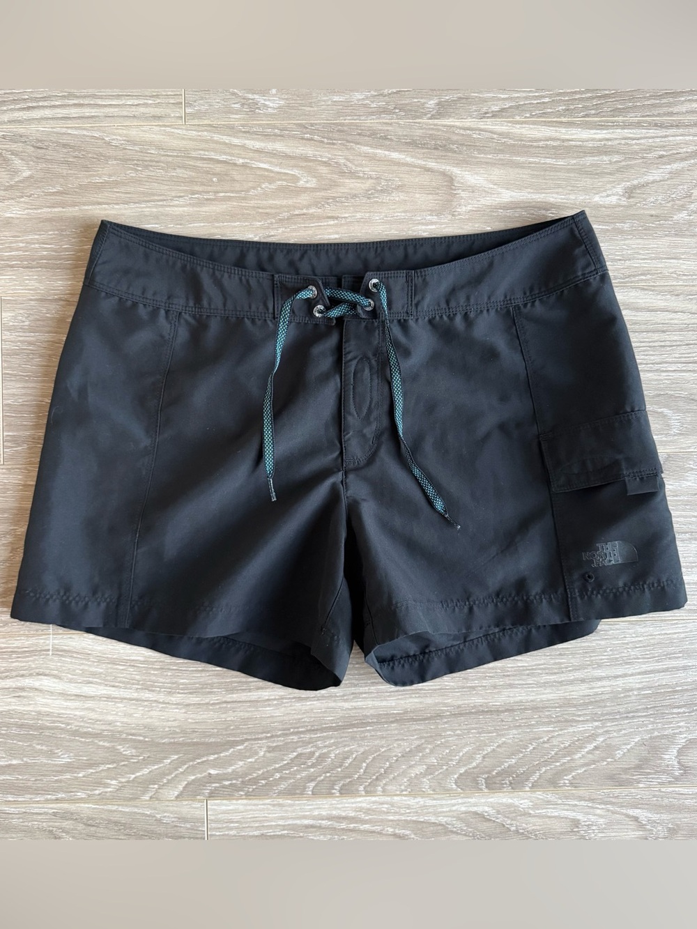 Vintage The North Face Board Shorts Black